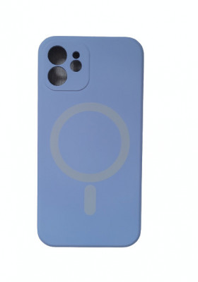 Huse silicon cu protectie camera MagSafe Iphone 11 Mov foto