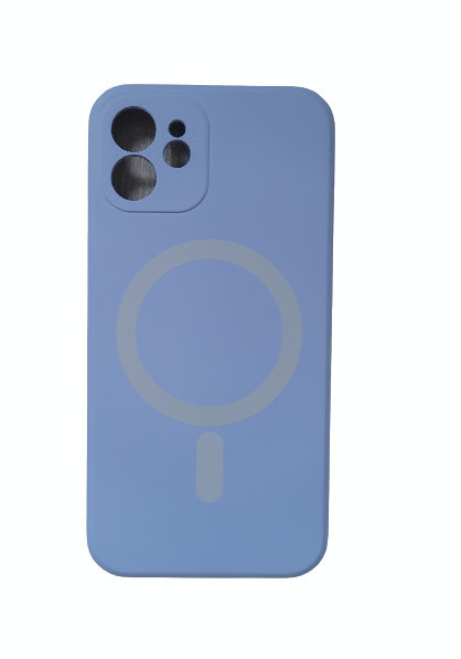 Huse silicon cu protectie camera MagSafe Iphone 11 Mov