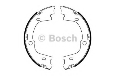 Set saboti frana, frana de mana HYUNDAI H-1 Starex (H300) caroserie (TQ) (2008 - 2016) BOSCH 0 986 487 778 foto