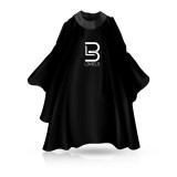 Cumpara ieftin L3VEL3 - Pelerina frizerie/coafor - guler neopren Neagra