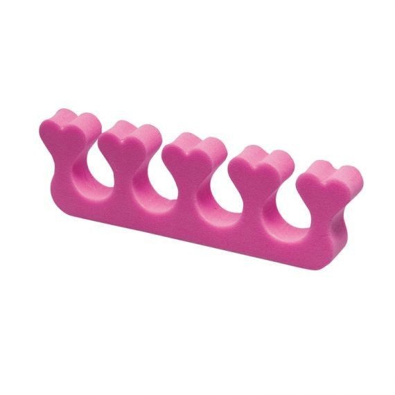 Despartitor degete pentru pedichiura si manichiura, Pink Despartitor degete pentru pedichiura si manichiura, Pink