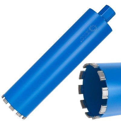 Carota diamantata pentru umed / uscat, 112 x 10 x 450 mm 10 T, 1.1 / 4&amp;quot;, Geko G65215 foto