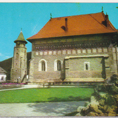bnk cp Piatra Neamt - Biserica si turnul lui Stefan cel Mare - uzata