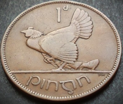 Moneda istorica 1 PINGIN - IRLANDA, anul 1928 *cod 4635 A foto