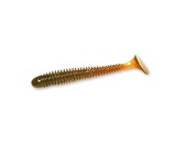 Năluca soft Crazy Fish Vibro Worm 85mm culoare 10 Squid