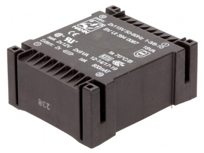 Transformator Encapsulat 18VA 12V 750mA foto