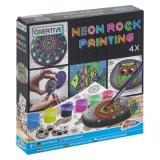 Set creativ - Pictura pe pietre (neon)