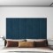 vidaXL Panouri de perete 12 buc. albastru 30x30 cm catifea 1,08 m&sup2; 343806