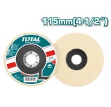 TOTAL - DISC PASLA PENTRU SLEFUIT SI LUSTRUIT 115MMX22.22MM PowerTool TopQuality