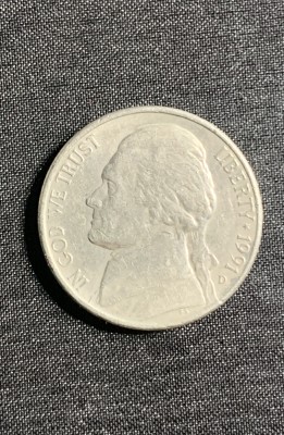 Moneda Five Cents 1991 D USA foto