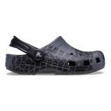 Saboti Crocs Classic Toddler Tire Print Clog Gri - Slate Grey