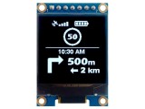 Afișaj OLED grafic 1,12" 128x128 RAYSTAR OPTRONICS REA128128GWAP3N00000 Alb