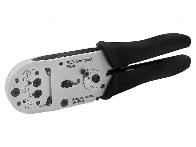 Unealtă de Sertizare Mansoane Cablu Izolate 24AWG-6AWG