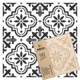 Șablon de plastic reutilizabil pentru țiglă // VALETTA - 10x10cm