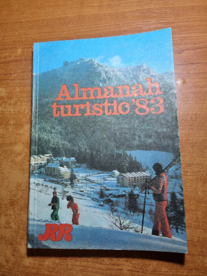 Almanah turistic - din anul 1983 foto