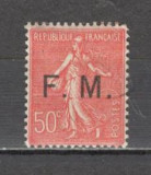 Franta.1929 Posta militara-supr. XF.712