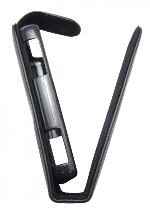 Husa flip TelOne neagra pentru LG GD510
