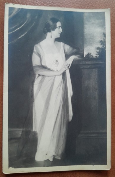 Carte postala, Regina Elisabeta a Greciei, inceput de secol XX