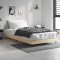 vidaXL Cadru de pat, stejar sonoma, 100x200 cm, lemn prelucrat