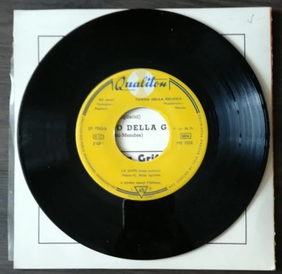Vinil 7 Qualiton - Lia Griffi-Non Dimenticar-Napsugar-Io-Tango della gelosia foto