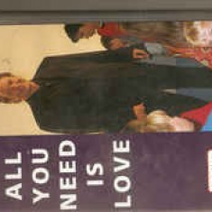Caseta VHS Tom Jones ‎– All You Need Is Love, originala