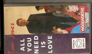 Caseta VHS Tom Jones &amp;lrm;&amp;ndash; All You Need Is Love, originala foto