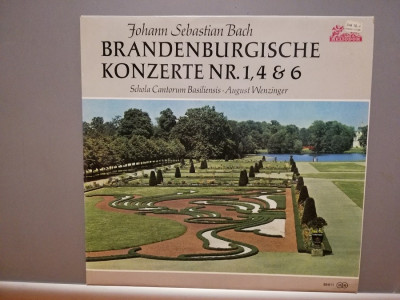 Bach &amp;ndash; Brandenburg Concerto no 1,4 &amp;amp;6 (1976/Polydor/RFG) - VINIL/NM foto