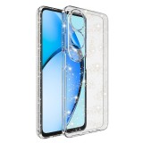 Hus&Auml; sparkleskin pentru oppo a60 - protectie premium, clear