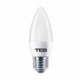 Bec LED E27, 7W lumanare 6400K C37 530lm, TED, Oem