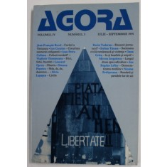 AGORA , REVISTA TRIMESTRIALA , VOLUMUL IV , NUMARUL 3 , IULIE - SEPTEMBRIE , 1991