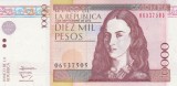 Bancnota Columbia 10.000 Pesos 2013 - P453 UNC