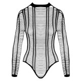 Body Fantezie Cottelli Fantasy Aspect Panglici Maneci Lungi Fara Cusaturi S-L