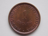 1 ESCUDO 1974 ANGOLA-XF, Africa