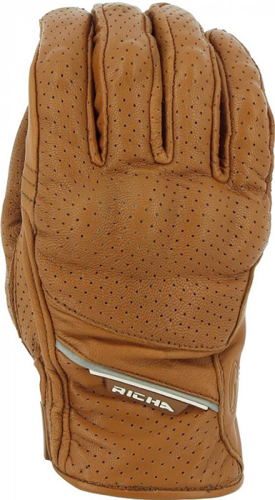 Manusi Moto Piele Richa Cruiser Glove Perforated, Cognac, Large