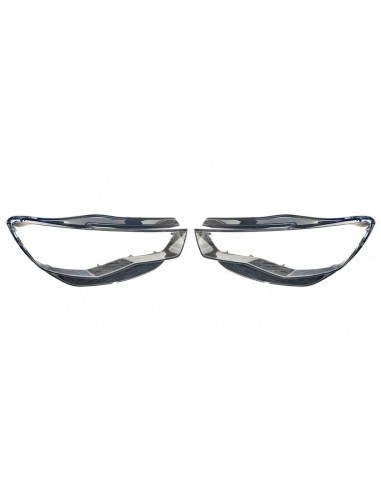 Set 2 sticle faruri pentru Audi A6 C7 4G Facelift (2015 - 2018)