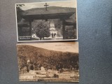 Grup doua carti postale , circulate , localitatea Calimanesti Caciulata -Manastirea Cozia
