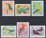 Vietnamul de Nord 1966 - Păsări, MNH, Nestampilat