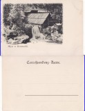 Krasnoilli (Bucovina)-Moara de apa- clasica, editura Leon Konig, Cernauti ,rara