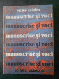 VICTOR CRACIUN - MANUSCRISE SI VOCI - SCRIITORI ROMANI LA RADIO