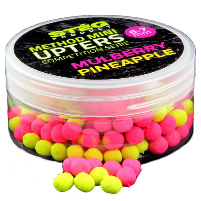 Wafters Steg Method Mini Upters Competition Serie, Fragute &amp; Ananas, 6-7mm, 25g