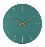 Cumpara ieftin Ceas perete verde auriu Timeline 60x5 cm