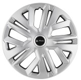 Cumpara ieftin Set 4 Capace Roti Matiz, model Raven Gray, R14, Autohelix MSA