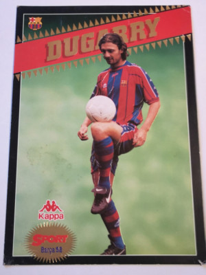 Foto jucatorul DUGARRY - FC BARCELONA`98 (dimensiune foto 29.5x21 cm) foto