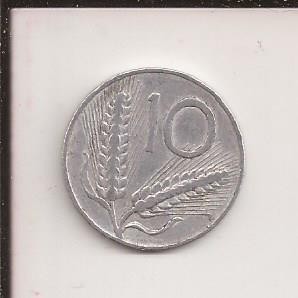 Italia - 10 Lire 1953 foto