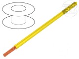 Cablu FlexiVolt 2V 1mm2 PVC Galben 1,5kV