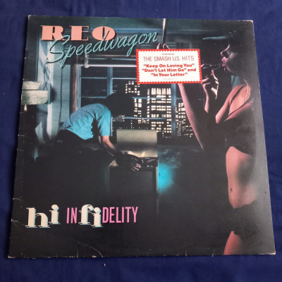 LP : REO Speedwagon - Hi Infidelity _ Epic, Europa, 1980 _ VG / VG+ foto