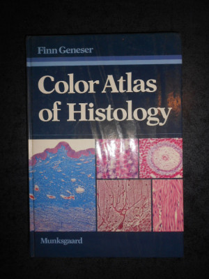FINN GENESER - COLOR ATLAS OF HISTOLOGY (1985, editie cartonata) foto