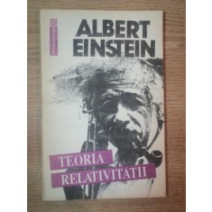 TEORIA RELATIVITATII de ALBERT EINSTEIN , 1992