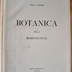 Botanica vol I morfologie- I. Todor