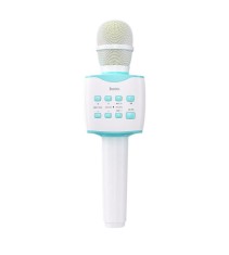 Microfon Hoco BK5 Cantando KTV Bluetooth V5.0 Wireless Multifuncțional cu Baterie 1200mAh și Redare TF USB